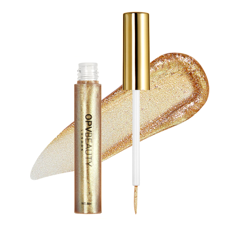 Eyelinere - Eyeliner lichid cu sclipici OPV Beauty Metal & Glitter, 906, 3 ml
