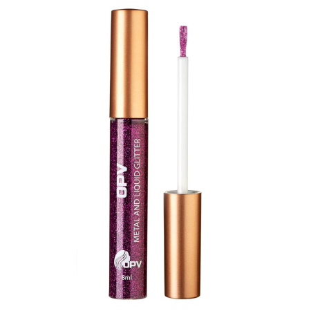 Eyelinere - Eyeliner lichid cu sclipici OPV Beauty Metal & Glitter, B-Glowing, 3 ml