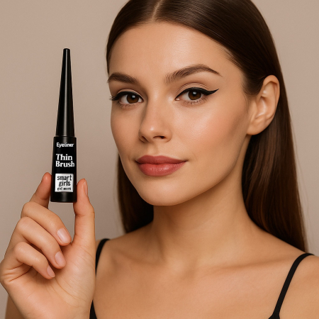 Eyeliner lichid Smart Girls Get More, Thin Brush, 4, 5 ml, Black [1]