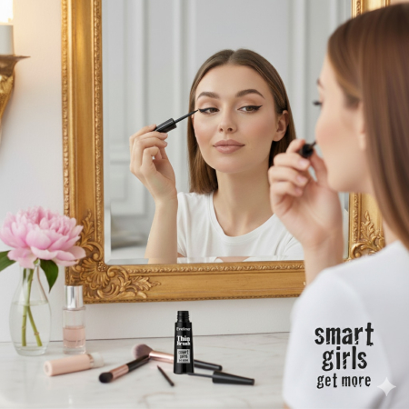 Eyeliner lichid Smart Girls Get More, Thin Brush, 4, 5 ml, Black [5]