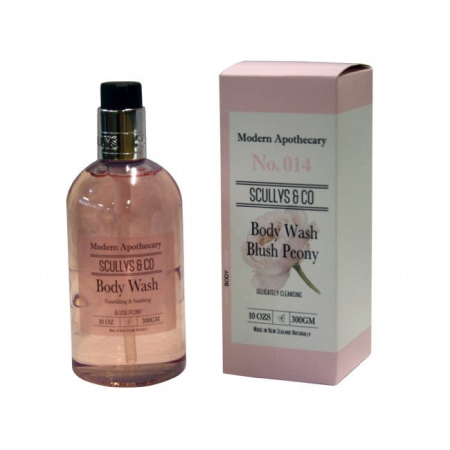 Îngrijire personală  - Gel De Duș & Baie Scullys, Blush Peony, 300 ml