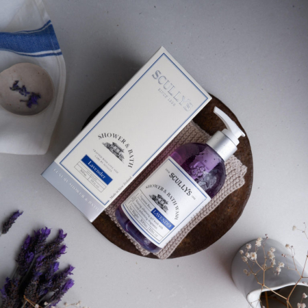 Gel De Duș & Baie Scullys, Lavandă, 300 ml [2]