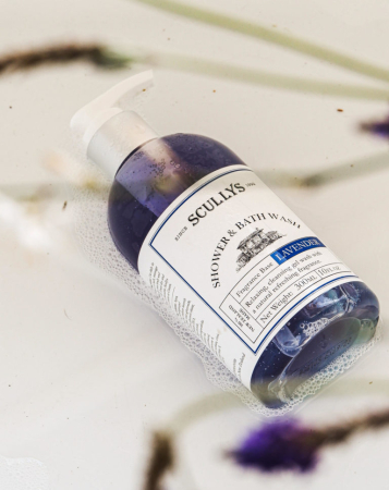 Gel De Duș & Baie Scullys, Lavandă, 300 ml [1]