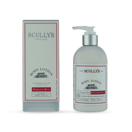 Îngrijire personală  - Loțiune De Corp Scullys, Trandafir, 300 ml