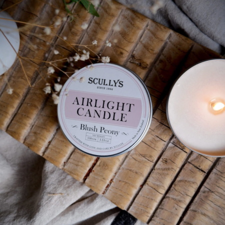 Lumânare Parfumată Blush Peony, Scullys Airlight, 100 g, 20h [1]
