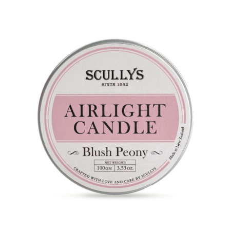 Home  - Lumânare Parfumată Blush Peony, Scullys Airlight, 100 g, 20h