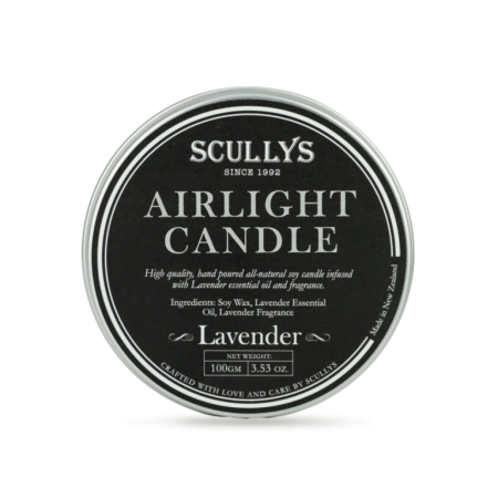 Home  - Lumânare Parfumată Lavandă, Scullys Airlight, 100 g, 20h
