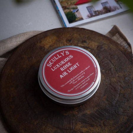 Lumânare Parfumată Trandafir, Scullys Airlight, 100 g, 20h [2]