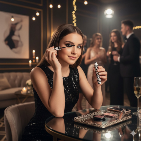 Mascara 3D by Smart Girls Get More, Rimel All Night Black, 10ml [3]