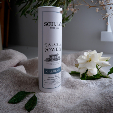 Pudră De Talc Scullys, Gardenia, 130 g [1]