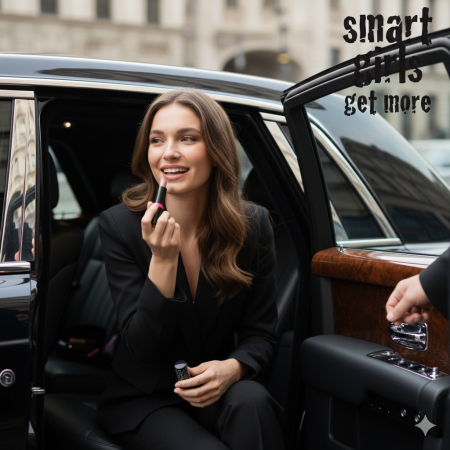 Ruj de buze cu pigment intens Smart Girls Get More, Colectia Long Lasting Love, rezistent la apa, One and Only [18]