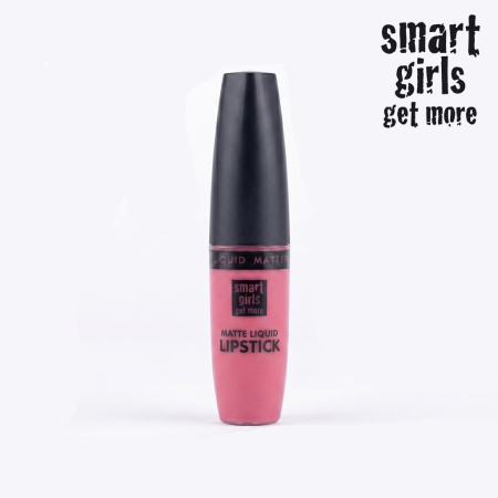 Ruj Lichid de Buze cu Pigment Intens Smart Girls Get More, Colecția Long Lasting Love, Rezistent la Apă, nuanța Matte Dreamer [0]