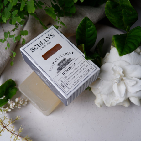 Săpun Glicerină Scullys, Gardenia, 100 g [1]