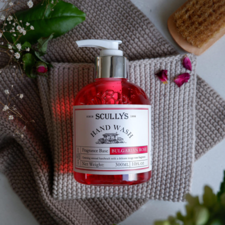 Săpun Lichid Pentru Mâini Scullys, Trandafir, 300 ml [2]