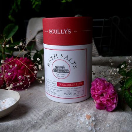 Săruri De Baie Scullys, Trandafir, 250 g [1]