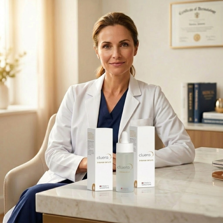 Ser Facial Intens Cluera, Fabricat în Switzerland, ProRenew Complex, Acid Hialuronic, Coenzima Q10, 30 ml [5]