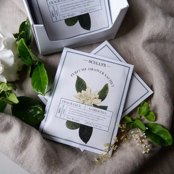 Set Pliculețe Parfumate Gardenia, Scullys, 2x12 g [1]