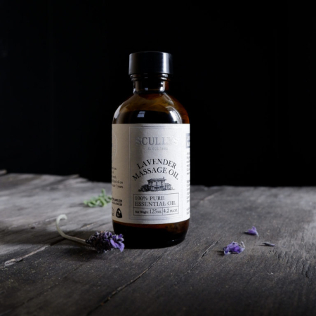 Ulei de Masaj Relaxant cu Lavandă, Scullys, 125 ml [2]