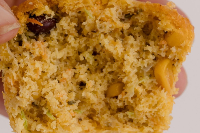 Brioșe sărate fără gluten 4 buc x 75 gr - Deserturi sănătoase GoVeggie [2]