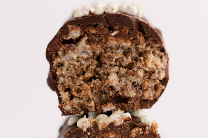 Choco Crispy Bar raw vegan fără gluten fără zahăr 2 x 80 gr - Deserturi sănătoase GoVeggie [2]