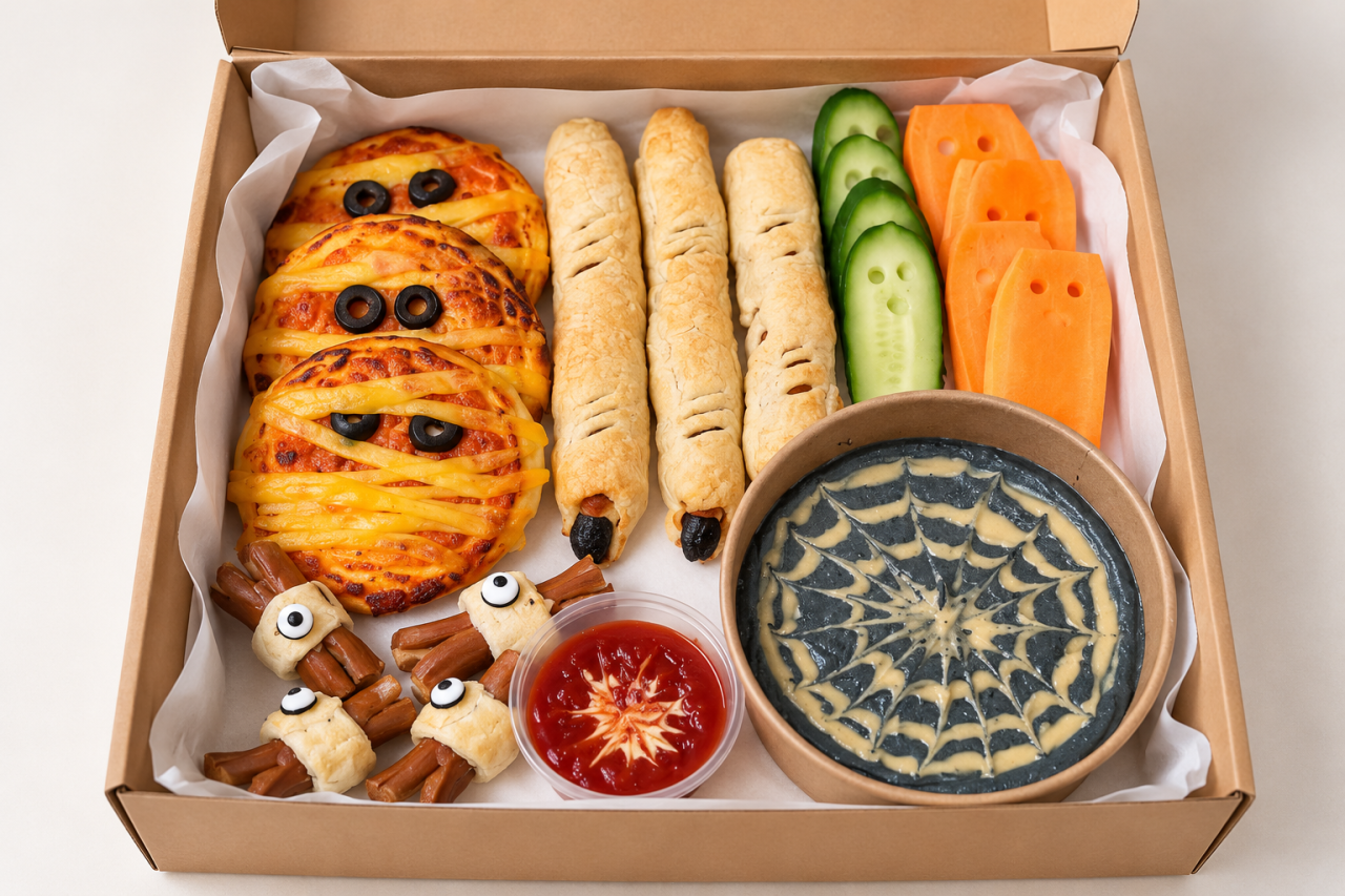 Halloween Plant-Based Savory Box - Halloween Party GoVeggie [3]