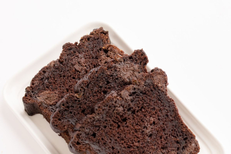 Pentru birou - Banana bread Double Chocolate cu cafea fără zahăr 700 gr - Deserturi sănătoase GoVeggie