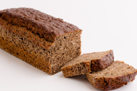 Pentru birou - Banana bread fără zahăr cu curmale si nuci 600 gr - Deserturi sănătoase GoVeggie