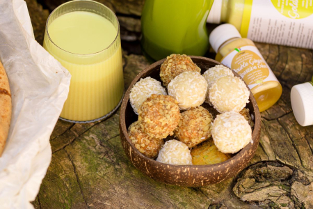 Bomboane raw vegane - fără gluten, fără zahăr adăugat - 990 gr - Deserturi sănătoase GoVeggie [1]