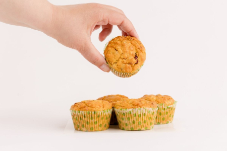 Brioșe sărate fără gluten 4 buc x 75 gr - Deserturi sănătoase GoVeggie [2]