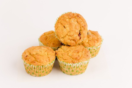 Pentru birou - Brioșe sărate fără gluten 4 buc x 75 gr - Deserturi sănătoase GoVeggie
