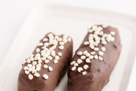 Pentru birou - Choco Crispy Bar raw vegan fără gluten fără zahăr 2 x 80 gr - Deserturi sănătoase GoVeggie