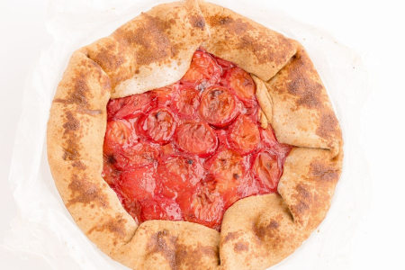 Deserturi sănătoase - Galette cu caise cu blat din făină integrală și zahăr de cocos 1 kg - Deserturi sănătoase GoVeggie