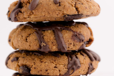 Pentru femei 40+ - Hidden Protein Cookies Fursecuri proteice fără zahăr fără gluten 4 x 50 gr - Deserturi sănătoase GoVeggie