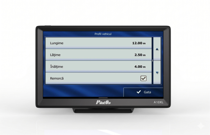 Sistem de Navigatie PilotOn A10XL - GPS Android 9 inch pentru Camion, 2GB RAM, Hărți Europa incluse [3]