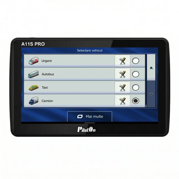 Sistem de Navigatie PilotOn A11S Pro V2 - GPS Android 7 inch pentru Camion, Hărți Europa incluse [4]