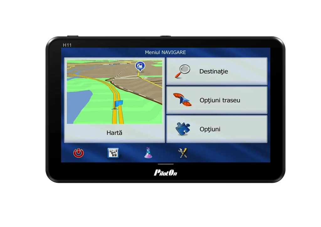 Sistem de Navigatie PilotOn H11 — GPS 7 inch cu Cameră DVR Full HD pentru Camion, Hărți Europa incluse [7]