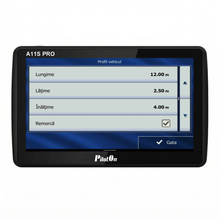 Sistem de Navigatie PilotOn A11S Pro V2 - GPS Android 7 inch pentru Camion, Hărți Europa incluse [2]