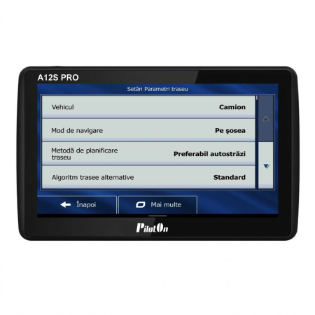 Sistem de Navigatie PilotOn A12S Pro V2 - GPS Android 7 inch pentru Camion, 2GB RAM, Hărți Europa incluse [1]