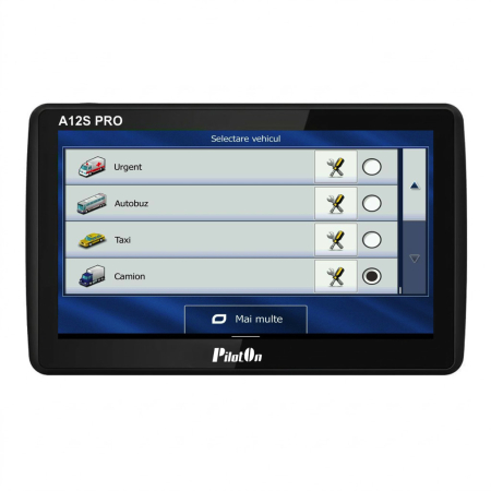 Sistem de Navigatie PilotOn A12S Pro V2 - GPS Android 7 inch pentru Camion, 2GB RAM, Hărți Europa incluse [3]