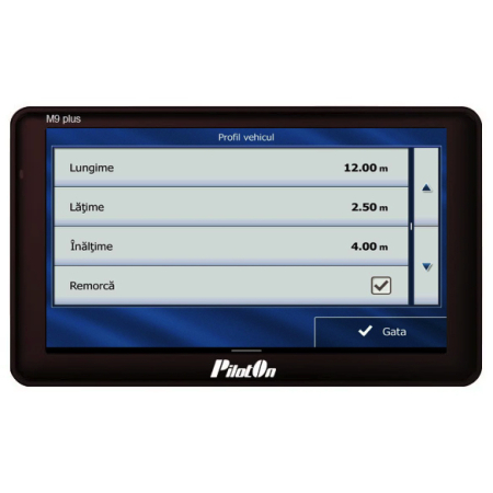 Sistem de Navigatie PilotOn M9Plus 16GB — GPS 7 inch pentru Camion, Hărți Europa incluse [2]