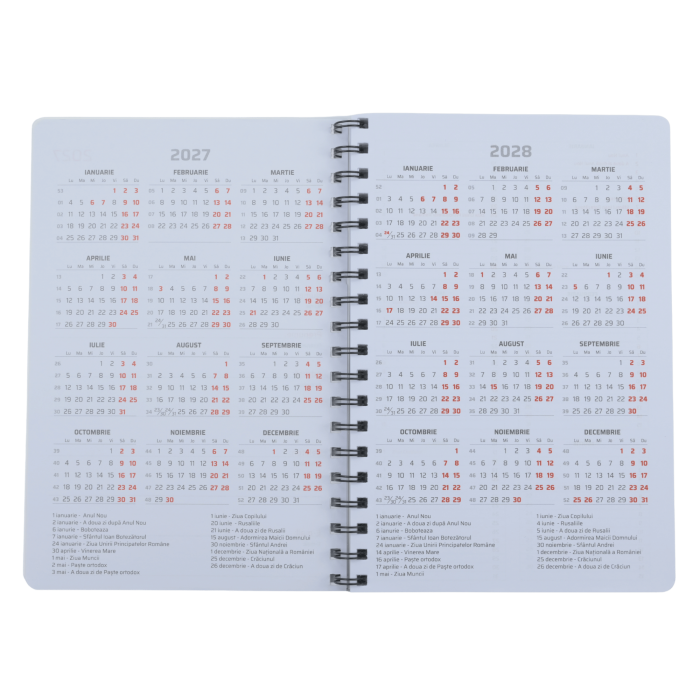 Agendă B5 cu elastic personalizată [3]