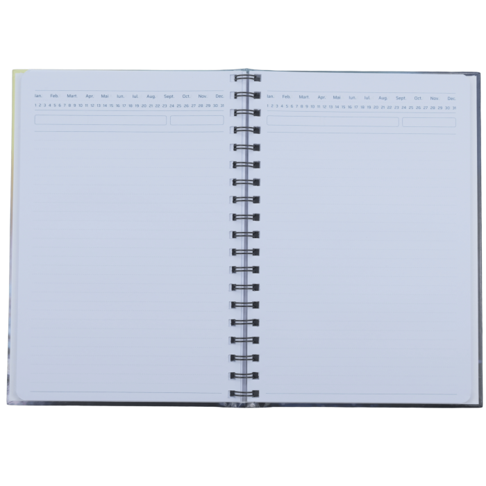 Agendă B5 spiralată personalizată [4]