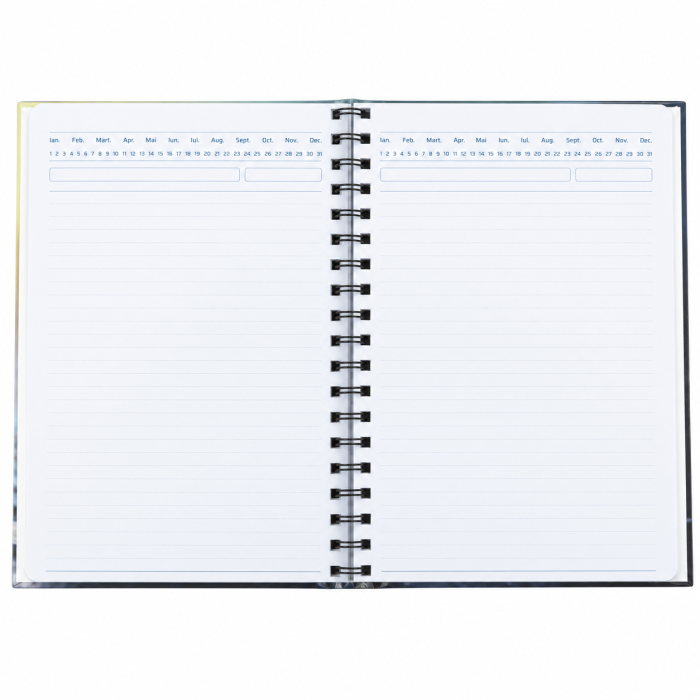 Agendă B5 spiralată personalizată [4]