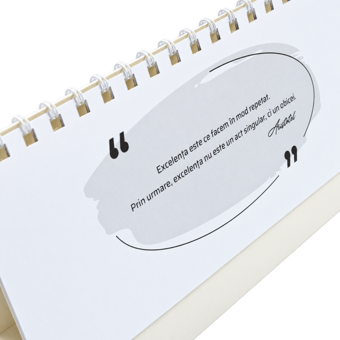 Calendar birou cu imagini, personalizat [3]