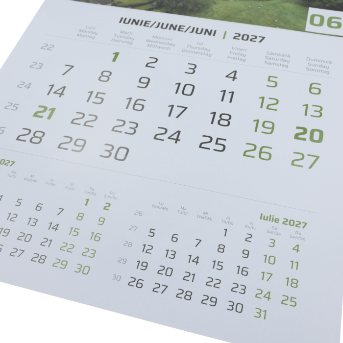 Calendar triptic de perete, cu imagini [2]