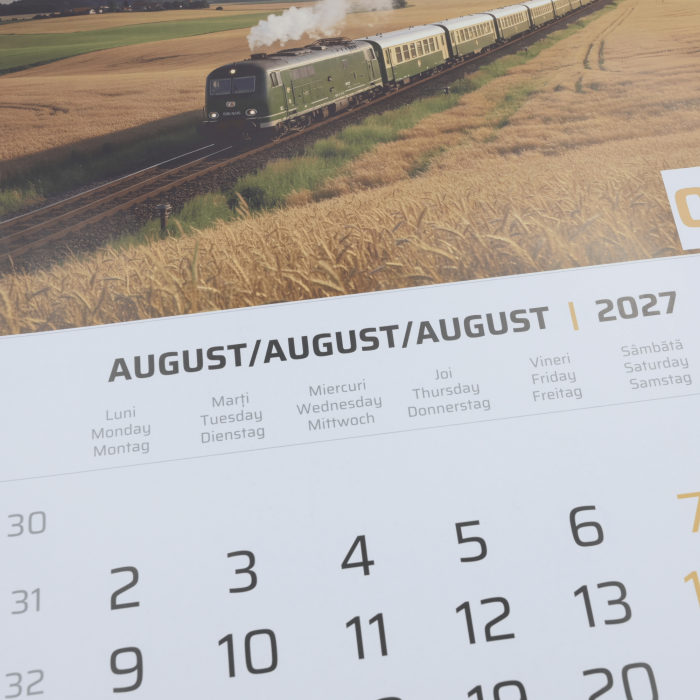 Calendar triptic de perete, cu imagini [5]