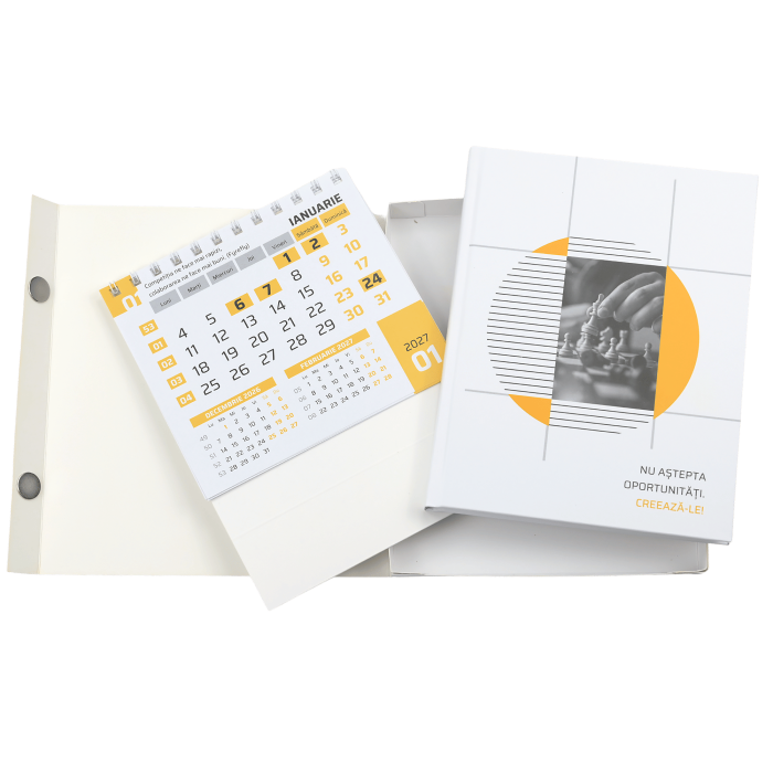 Cutie cadou agendă + calendar [3]