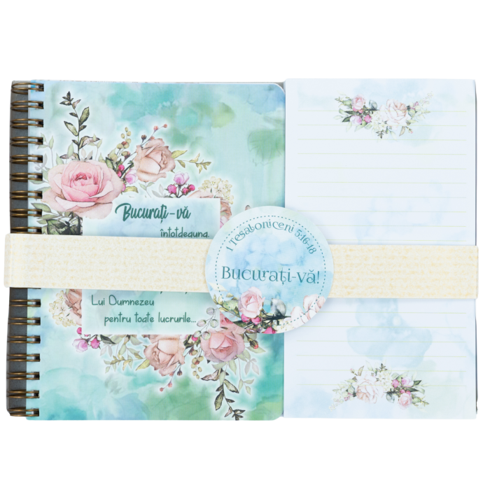 Set cadou notes spiralat & blocnotes [8]