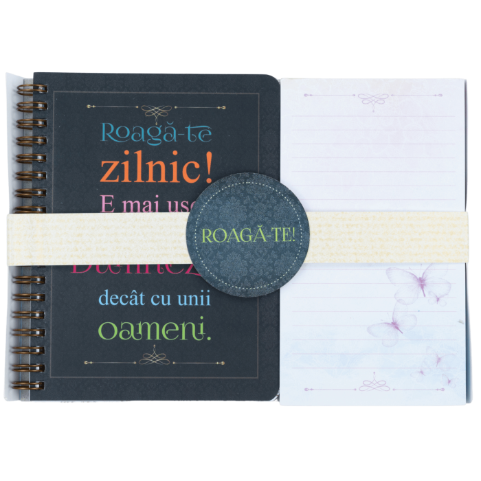 Set cadou notes spiralat & blocnotes [4]