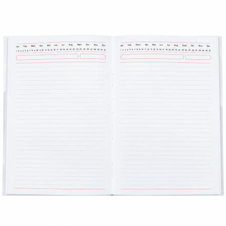 Agendă B5 cusută personalizată [4]